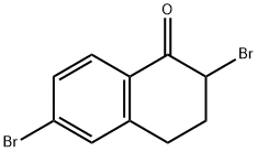 2,6-dibroMo-3,4-dihydronaphthalen-1(2H)-one Struktur