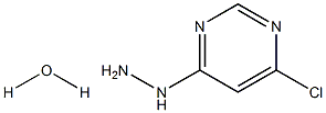 4-Chloro-6-hydrazinylpyriMidine hydrate Struktur