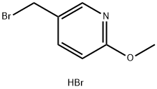 5-(BroMoMethyl)-2-Methoxypyridine hydrobroMide Struktur