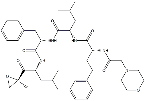 (S)-4-Methyl-N-((S)-1-(((R)-4-Methyl-1-((R)-2-Methyloxiran-2-yl)-1-oxopentan-2-yl)aMino)-1-oxo-3-phenylpropan-2-yl)-2-((R)-2-(2-MorpholinoacetaMido)-4-phenylbutanaMido)pentanaMide