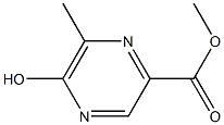 Methyl 5-hydroxy-6-Methylpyrazine-2-carboxylate Struktur