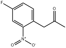 1-(4-fluoro-2-nitrophenyl)propan-2-one Struktur