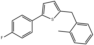 2-(4-fluorophenyl)-5-(2-Methylbenzyl)thiophene