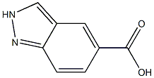 2H-Indazole-5-carboxylic acid Struktur