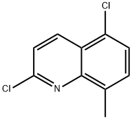 2, 8-dichloro-5-Methylquinoline Struktur