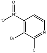 3-BroMo-2-chloro-4-nitropyridine Struktur