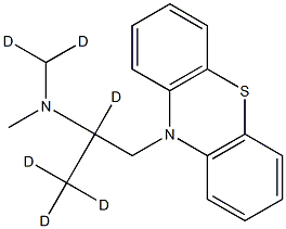 Promethazine-D6 Struktur