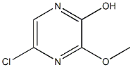 5-chloro-3-Methoxypyrazin-2-ol Struktur