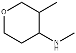 N,3-DiMethyltetrahydro-2H-pyran-4-aMine Struktur