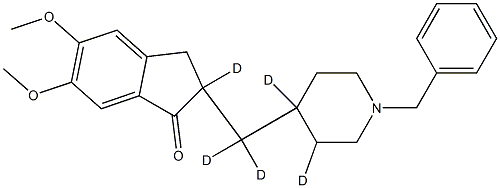 Donepezil-d5 Struktur