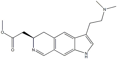 (R)-(3-(2-(DiMethylaMino)ethyl)-5,6-dihydro-1H-pyrrolo[3,2-g]isoquinolin-6-yl)Methyl Acetate Struktur