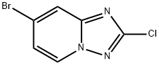 7-BroMo-2-chloro-[1,2,4]triazolo[1,5-a]pyridine Struktur