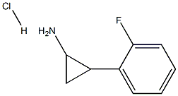 2-(2-fluorophenyl)cyclopropanamine HCl Structure