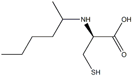 S-Hexyl-D-cysteine Struktur