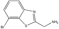 (7-BroMobenzo[d]thiazol-2-yl)MethanaMine Struktur