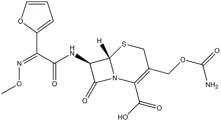 CefuroxiMe iMpurity B Struktur