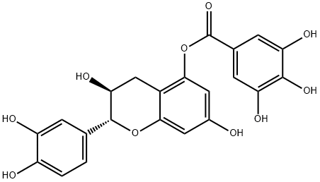 CATECHIN-5-O-GALLATE Struktur