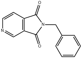 2-benzyl-1H-pyrrolo[3,4-c]pyridine-1,3(2H)-dione Struktur