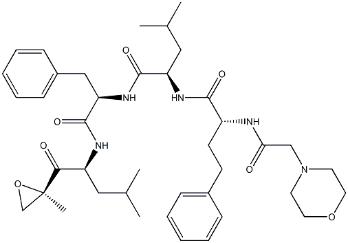 (R)-4-Methyl-N-((R)-1-(((S)-4-Methyl-1-((R)-2-Methyloxiran-2-yl)-1-oxopentan-2-yl)aMino)-1-oxo-3-phenylpropan-2-yl)-2-((R)-2-(2-MorpholinoacetaMido)-4-phenylbutanaMido)pentanaMide