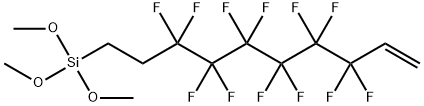 DODECAFLUORODEC-9-ENE-1-YLTRIMETHOXYSILANE Struktur