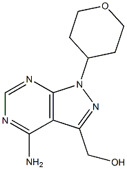 (4-aMino-1-(tetrahydro-2H-pyran-4-yl)-1H-pyrazolo[3,4-d]pyriMidin-3-yl)Methanol