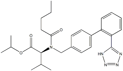 Valsartan Isopropyl Ester Struktur