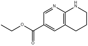 ethyl 5,6,7,8-tetrahydro-1,8-naphthyridine-3-carboxylate Struktur