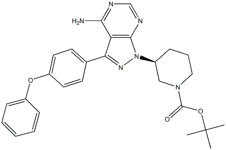 (S)-tert-butyl 3-(4-aMino-3-(4-phenoxyphenyl)-1H-pyrazolo[3,4-d]pyriMidin-1-yl)piperidine-1-carboxylate