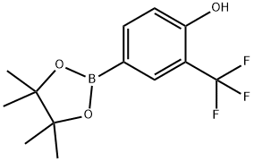 4-(4,4,5,5-テトラメチル-1,3,2-ジオキサボロラン-2-イル)-2-(トリフルオロメチル)フェノール price.