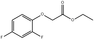 Ethyl 2-(2,4-difluorophenoxy)acetate Struktur