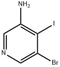 5-broMo-4-iodopyridin-3-aMine Struktur