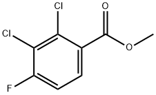 Methyl 2,3-dichloro-4-fluorobenzoate Struktur