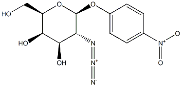 4-Nitrophenyl2-azido-2-deoxy-b-D-galactopyranoside Struktur