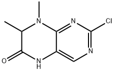 (S)-2-chloro-7,8-diMethyl-7,8-dihydropteridin-6(5H)-one Struktur