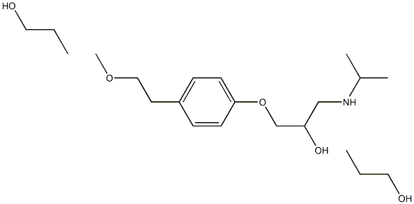 Metoprolol Bis Propanol Struktur