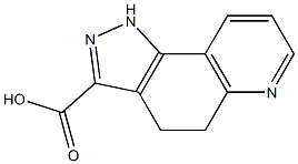 4,5-dihydro-1H-pyrazolo[3,4-f]quinoline-3-carboxylic acid Struktur