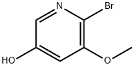 6-broMo-5-Methoxypyridin-3-ol Struktur