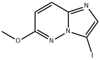 3-Iodo-6-Methoxy-iMidazo[1,2-b]pyridazine Struktur