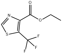 ethyl 5-(trifluoromethyl)thiazole-4-carboxylate Struktur