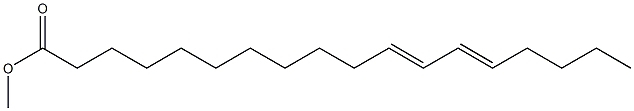 11(E),13(E)-OCTADECADIENOIC ACID METHYL ESTER Struktur