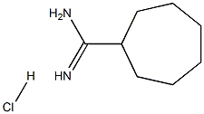 cycloheptanecarboxaMidine hydrochloride Struktur