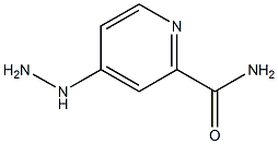 4-hydrazinylpyridine-2-carboxaMide Struktur