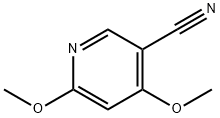 4,6-DiMethoxy Nicotinonitrile Struktur