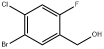 (5-BroMo-4-chloro-2-fluoro-phenyl)-Methanol Struktur