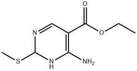 ethyl 6-aMino-2-(Methylthio)-1,2-dihydropyriMidine-5-carboxylate Struktur