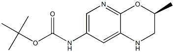 (S)-tert-butyl (3-Methyl-2,3-dihydro-1H-pyrido[2,3-b][1,4]oxazin-7-yl)carbaMate Struktur