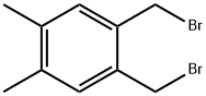 1,2-bis(broMoMethyl)-4,5-diMethylbenzene Struktur