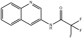 2,2,2-trifluoro-N-(quinolin-3-yl)acetaMide Struktur