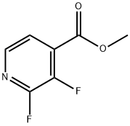 Methyl 2,3-difluoroisonicotinate Structure