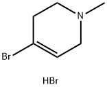 4-BroMo-1-Methyl-1,2,3,6-tetrahydropyridine hydrobroMide Struktur